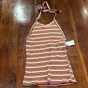 American Eagle Multicolor Striped Top